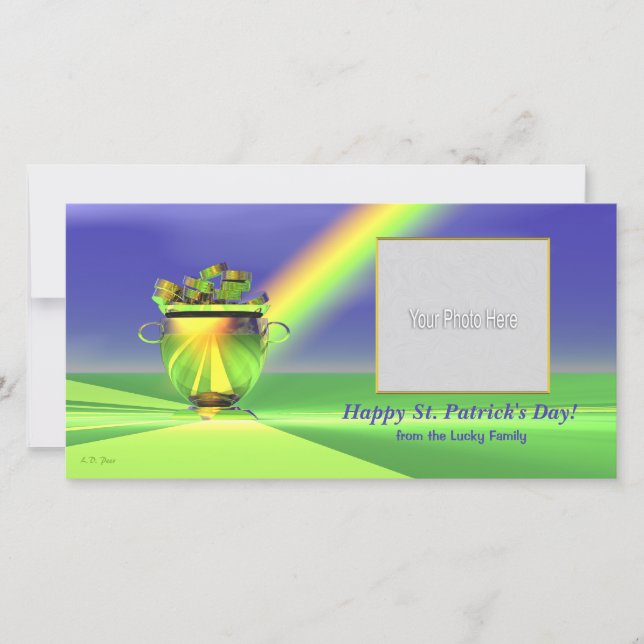 St. Patrick's Day Gold Pot of Gold (Front)