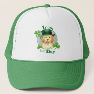 St. Patrick's Day Golden Trucker Hat