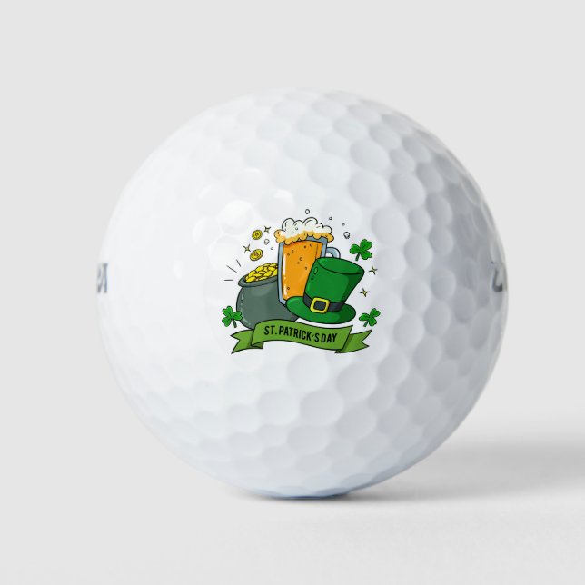 St. Patrick's Day Golf Balls (Front)