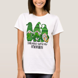 St. Patrick's Day Green Gnomies Gnomes T-Shirt
