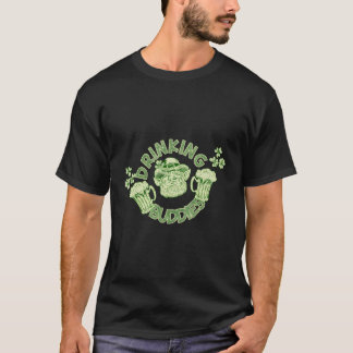 St Patricks Day Green Irish Leprechaun Drinking Bu T-Shirt