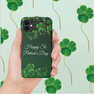 St. Patrick's Day Green Shamrock Vine Irish Party  iPhone 11 Case