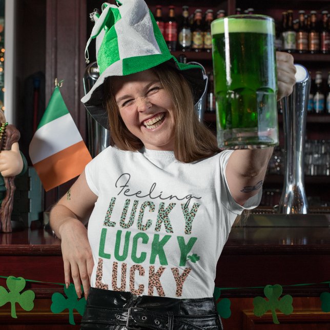 St. Patrick's Day Green Shamrock Vine Irish Party  T-Shirt (Creator Uploaded)