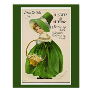St. Patrick's Day Greeting, Poster