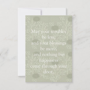 St. Patrick's Day Greetings Card