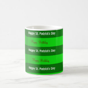 St. Patrick's Day Happy Birthday Mug 