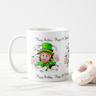 St. Patrick's Day Happy Birthday Mug 