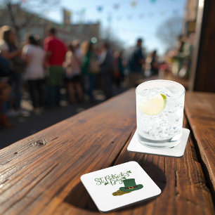 St. Patrick's Day Hard Plastic Coaster