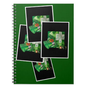 St. Patrick's Day Hat and Leprechaun Notebook
