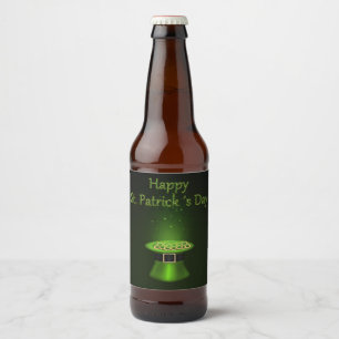 St. Patrick's Day Hat Coins - Beer Bottle Label