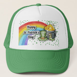 St Patrick's Day hat colour green