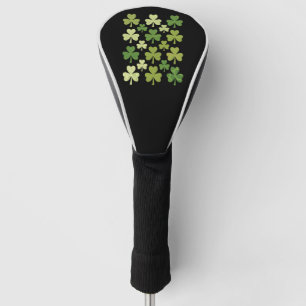 St Patrick's Day Heart Lucky Clover Shamrock  Golf Head Cover