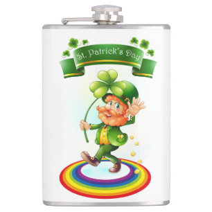 St. Patrick's Day Hip Flask