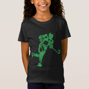 St Patricks Day Hockey Irish Boys Saint Paddy's Sh T-Shirt