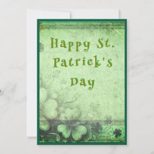 St Patrick's Day Holiday Card