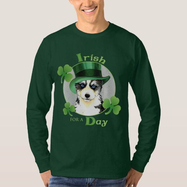 St. Patrick's Day Husky T-Shirt (Front)