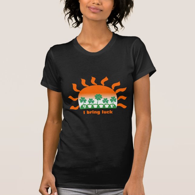 St. Patrick's Day I bring luck Shirt (Front)