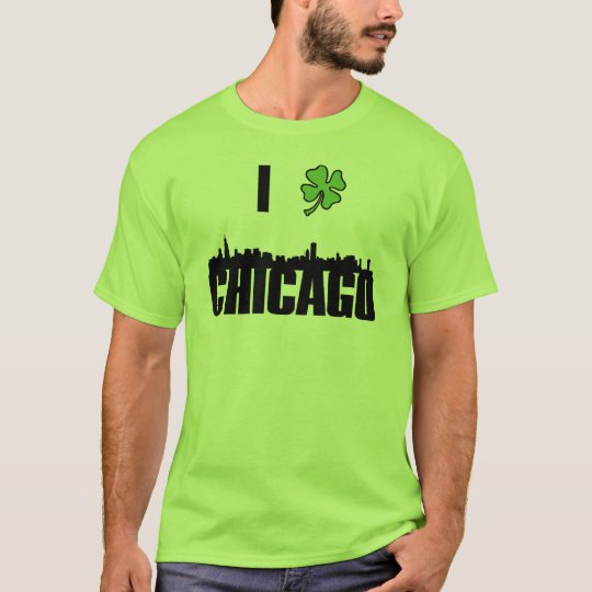 St Patricks Day I Love Chicago T-Shirt