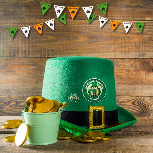 St. Patrick's Day in Montreal 6 Cm Round Badge