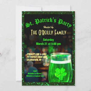 St. Patrick's Day Invitation