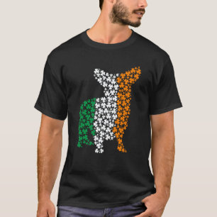St Patricks Day Ireland Irish Corgi Dog T-Shirt