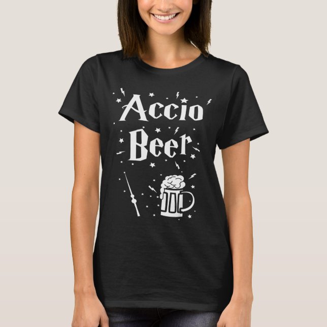St. Patrick's Day Iri-shirt - Accio Beer Funny Tee (Front)