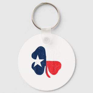 St. Patrick's Day Iri-shirt - Texas Flag Tee  Key Ring