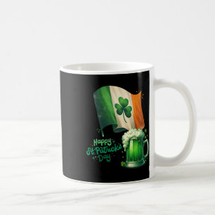 St Patrick's Day Irish Beer Ireland Flag Men Women Coffee Mug