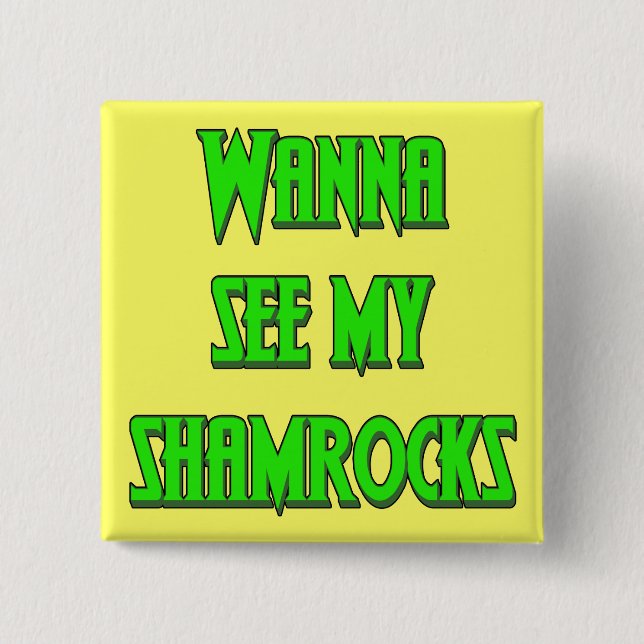 St. Patrick's Day Irish Buttons (Front)