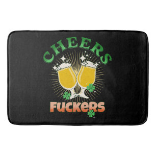St Patricks Day Irish Drinkin Bath Mat