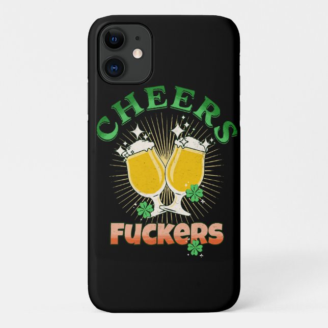  St Patricks Day Irish Drinkin Case-Mate iPhone Case (Back)