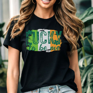 St. Patrick's Day Irish Flag T-Shirt Tri-Blend Shirt