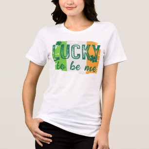 St. Patrick's Day Irish Flag T-Shirt Tri-Blend Shirt