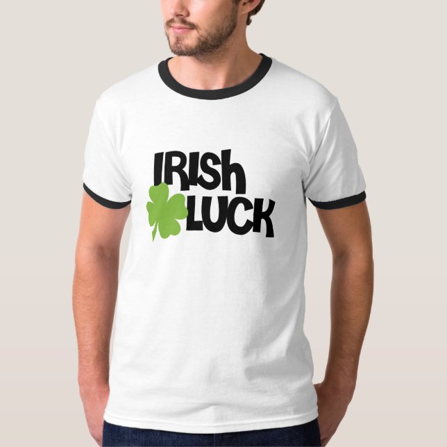 St. Patrick's Day Irish Luck T-Shirt (Front)