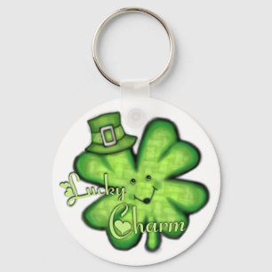 St. Patrick's Day Irish Lucky Shamrock Keychain