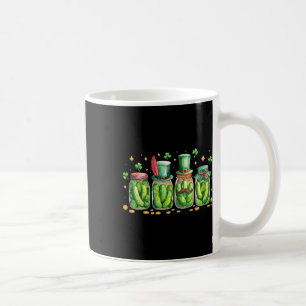 St. Patrick's Day Irish Pickle Jar Pickle Lover Ve Coffee Mug