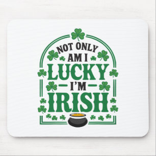 St Patricks Day Irish Shamrock Shenanigan Ireland Mouse Mat