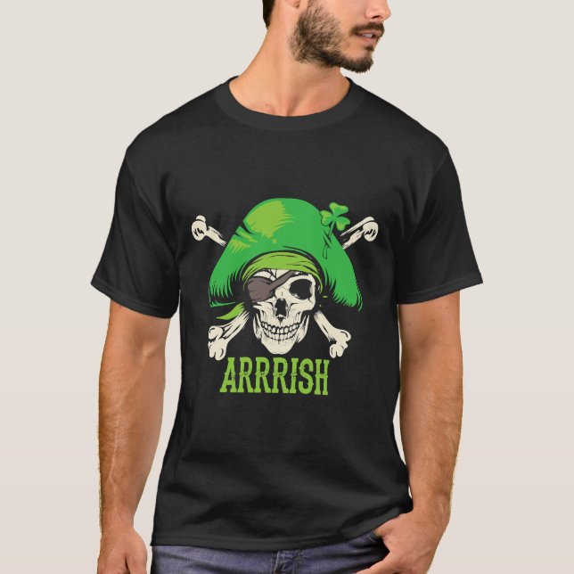 st patricks day, irish, shamrock, st pattys day, p T-Shirt (Front)