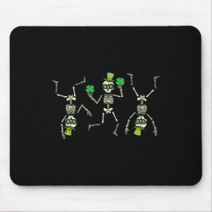 St Patricks Day Irish Skeletons Saint Paddys Men W Mouse Mat