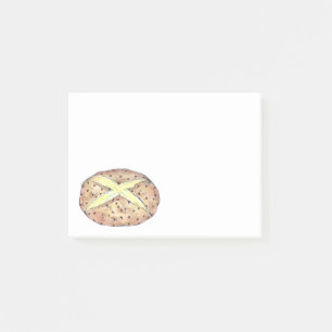 St. Patrick's Day Irish Soda Bread Loaf Ireland Post-it Notes