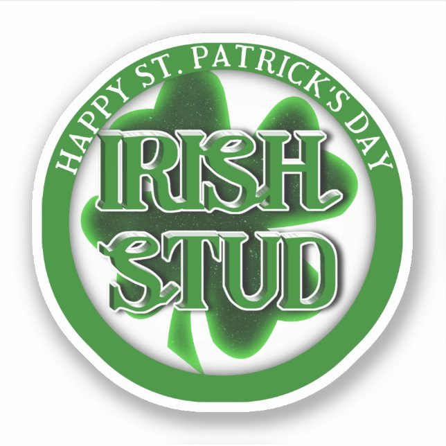 St. Patrick's Day Irish Stud (Front)