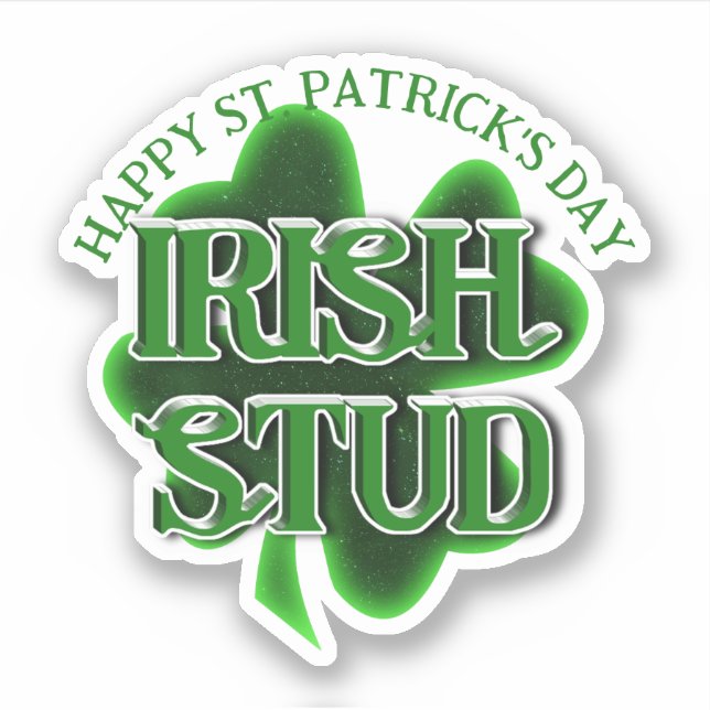 St. Patrick's Day Irish Stud (Front)