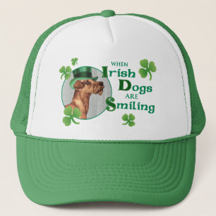 St. Patrick's Day Irish Terrier Trucker Hat