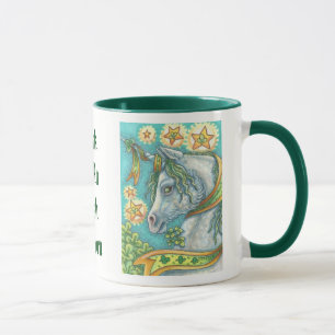 ST. PATRICK'S DAY IRISH UNICORN MUG *Customise