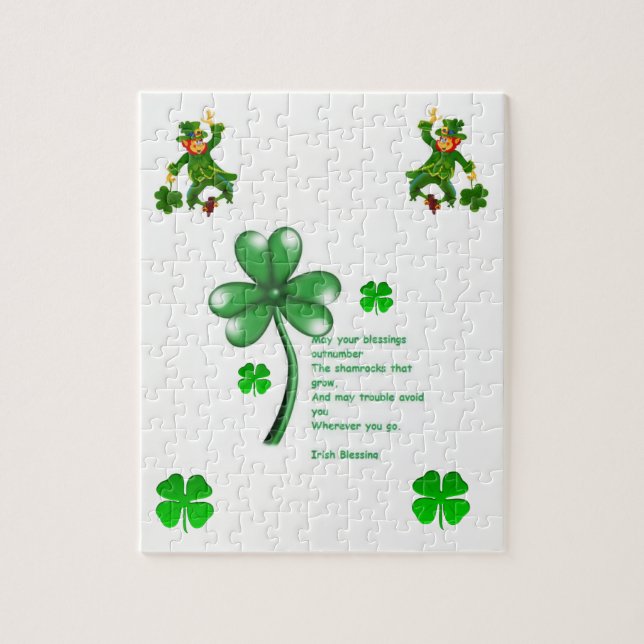 St. Patrick's Day Jigsaw Puzzle (Vertical)