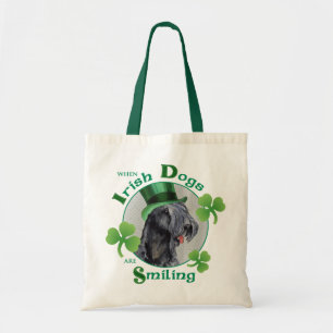 St. Patrick's Day Kerry Blue Terrier Tote Bag