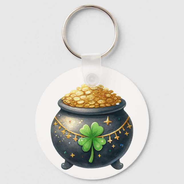 St. Patrick's Day Key Ring (Front)