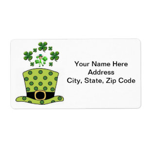 St. Patrick's Day Labels