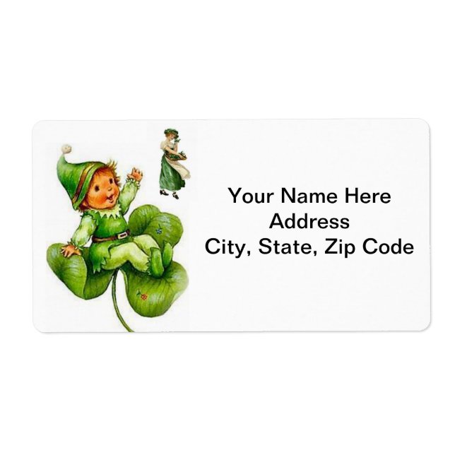 St. Patrick's Day Labels (Front)