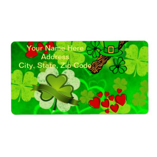 St. Patrick's Day Labels